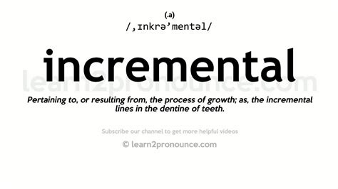 incremental tagalog|INCREMENTAL Meaning in Tagalog .